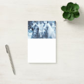 Winter Drivers Foto van het prachtige paardenteam Post-it® Notes (Kantoor)
