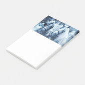 Winter Drivers Foto van het prachtige paardenteam Post-it® Notes (Schuin)