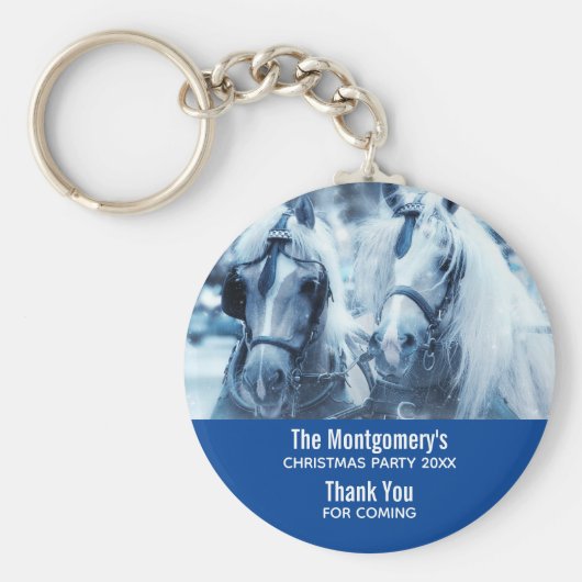 Winter Drivers Fotofeest Sleutelhanger (Voorkant)