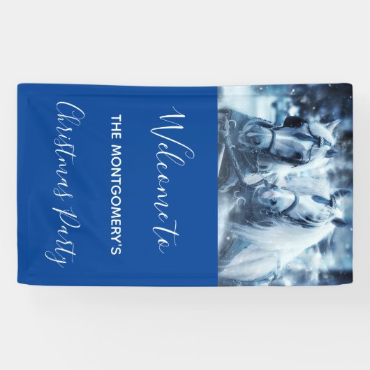 Winter Drivers Fotofeest Spandoek (Horizontaal)