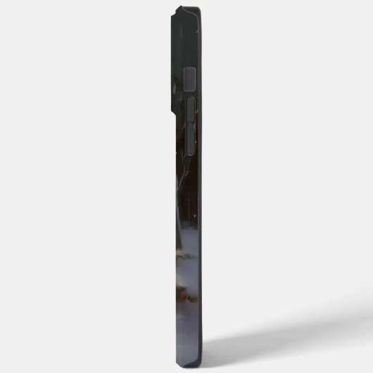 Winter Duitse Herder Caravan Kerstavontuur Case-Mate iPhone Case (Achterkant / Links)