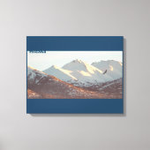 Winter Eagle Canvas Afdruk (Voorkant)