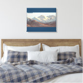 Winter Eagle Canvas Afdruk (Insitu (Slaapkamer))