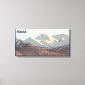 Winter Eagle Canvas Afdruk (Voorkant)