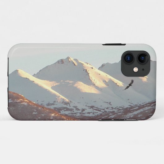 Winter Eagle Case-Mate iPhone Case (Achterkant (horizontaal))
