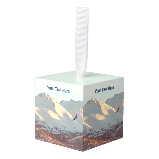 Winter Eagle Decoratie (Voorkant hoekig)