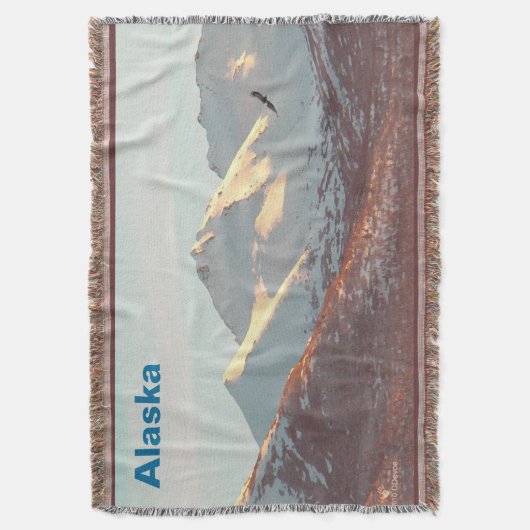 Winter Eagle Deken (Voorkant Verticaal)