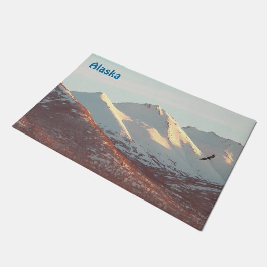 Winter Eagle Deurmat (Schuin)