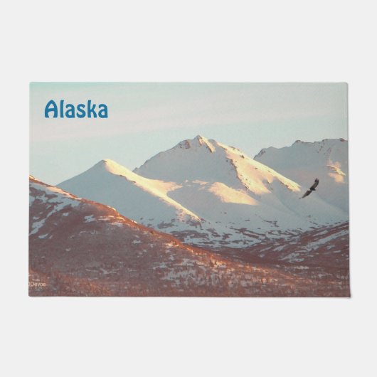 Winter Eagle Deurmat (Voorkant)