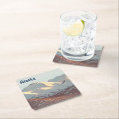 Winter Eagle Kartonnen Onderzetters (Insitu)