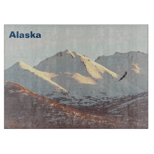 Winter Eagle Snijplank (Voorkant)