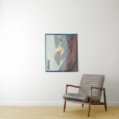 Winter Eagle Wandkleed (In situ)