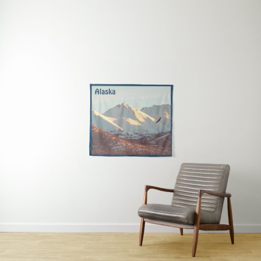 Winter Eagle Wandkleed (In Situ (horizontaal))