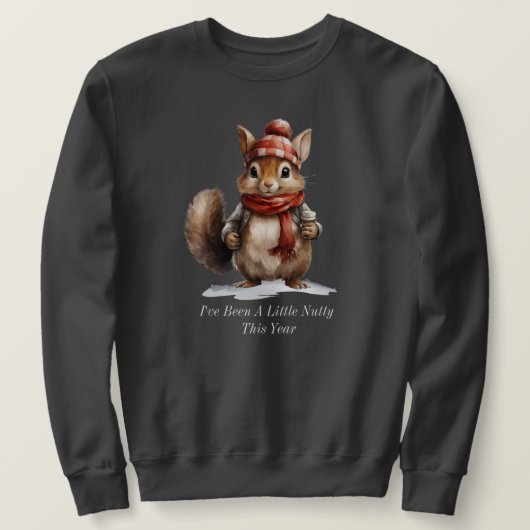 "Winter Eekhoorn Trui (Design voorkant)