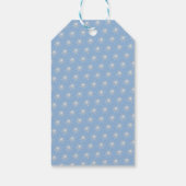 Winter Eénderland Pinguïn Dankjewel Cadeaulabel (Achterkant)
