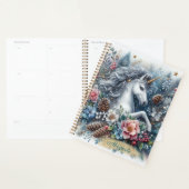 Winter Eenhoorn Magische Scène 6 Planner (Display)