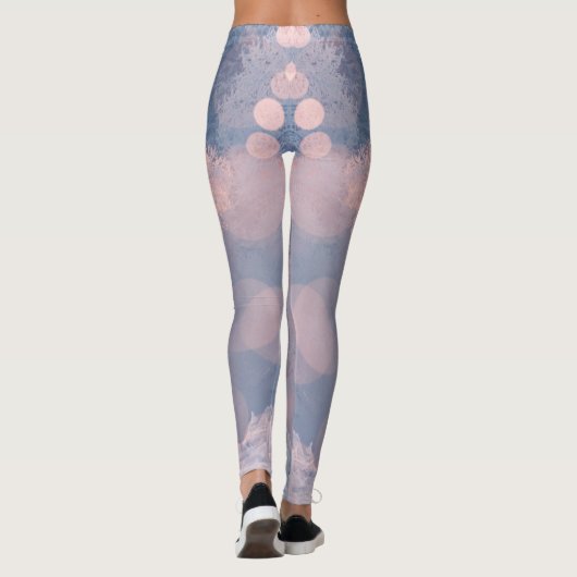 Winter Eenvoudige moderne witte Leggings (Achterkant)
