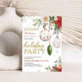 Winter Elegant Bedrijfsfeest Kaart