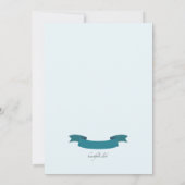 Winter Elements nodiging Kaart (Achterkant)