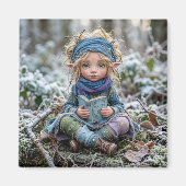Winter Elf Magneet (Voorkant)
