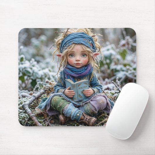 Winter Elf Muismat (Met muis)
