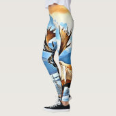 Winter Elk Majesty Design Leggings (Links)