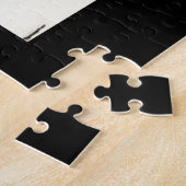 WINTER EN DE GEDEKTE BRIDGE LEGPUZZEL (Zijkant)