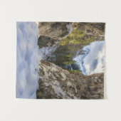 Winter- en lensvallei en -bergen wandkleed (Voorkant (horizontaal))