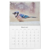 Winter- en sneeuwkunstkalender kalender (Mar 2027)