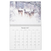 Winter- en sneeuwkunstkalender kalender (Jan 2027)