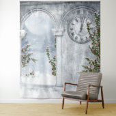 Winter Enchantment Foto Achtergrond Tapijt Wandkleed (In situ)