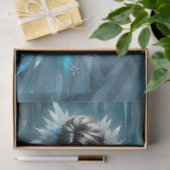Winter Engel Fee Ijs Koninkrijk Fantasie Decoupage Tissuepapier (Geschenk)