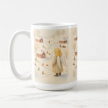 Winter Engel Mok Kerst Dorp Cadeau