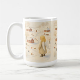 Winter Engel Mok Kerst Dorp Cadeau