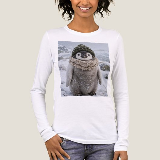 winter esthetiek Tri-Blend shirt (Voorkant volledig)