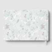 Winter Eucalyptus Baby Shower Guest Book Gastenboek (Achterkant)