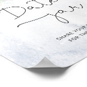 Winter Eucalyptus Date jar bridal game Poster (Hoek)