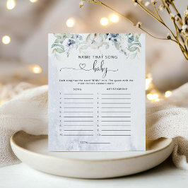Winter eucalyptus Name dat lied baby shower game