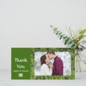 Winter Evergreen Bedankt (Staand voorkant)