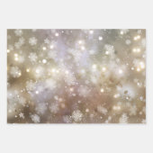 Winter Evergreen Kerstmis Inpakpapier Vel (Voorkant 2)