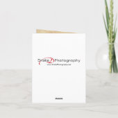  Winter Evergreens kerstKaart Feestdagen Kaart (Achterkant)