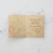  Winter Evergreens kerstKaart Feestdagen Kaart (Binnen)