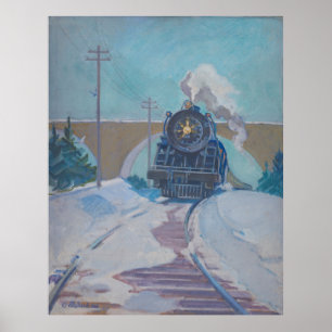 Winter Express - Kulhanek Train Scene (1968) Poster