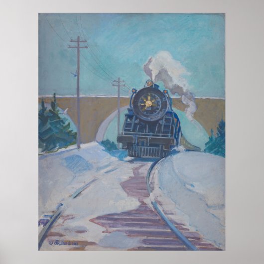 Winter Express - Kulhanek Train Scene (1968) Poster (Voorkant)