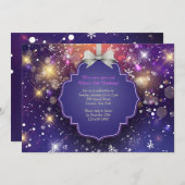 Winter Extravaganza Uitnodiging (Voorkant / Achterkant)