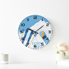 Winter Extreme sporten Grote Klok