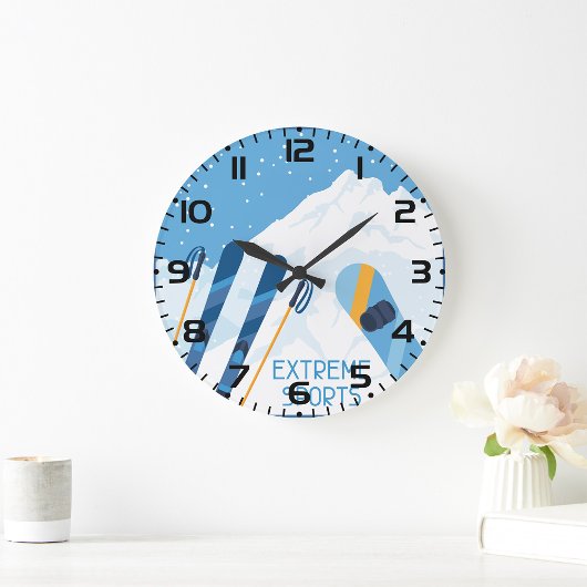 Winter Extreme sporten Grote Klok
