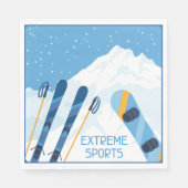 Winter Extreme sporten Servet (Voorkant)