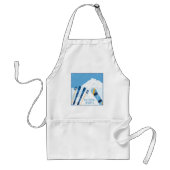 Winter Extreme sporten Standaard Schort (Voorkant)