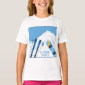 Winter Extreme sporten T-shirt (Voorkant)